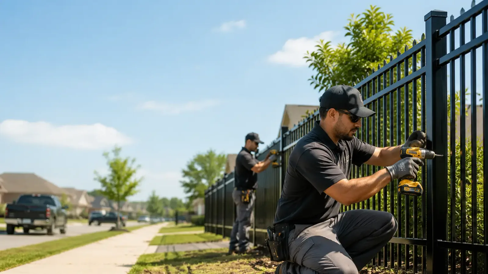 Metal Fence Installation in Clarkson, KY